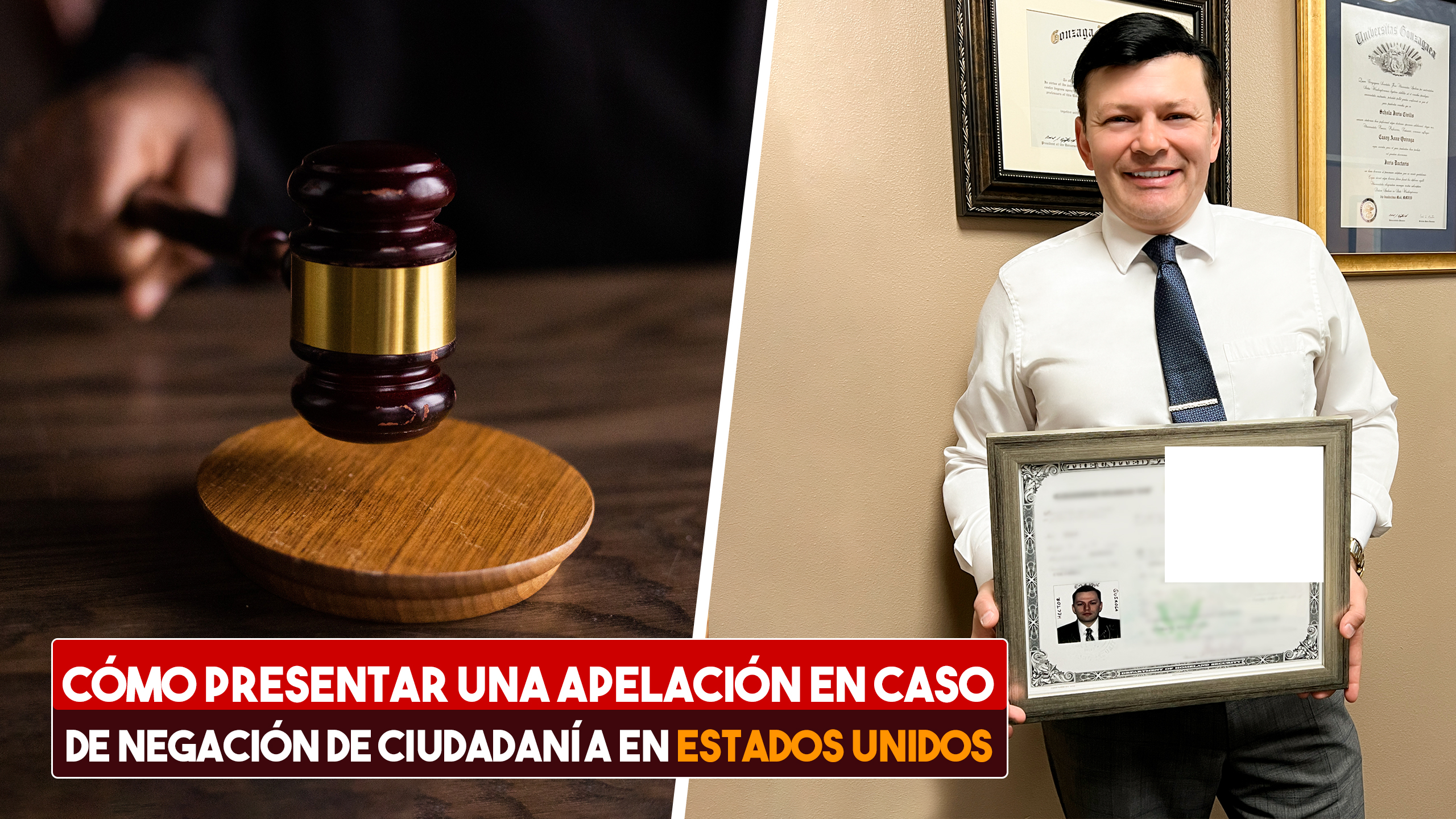 ¿Cómo presentar una apelación en caso de negación de ciudadanía en Estados Unidos? 