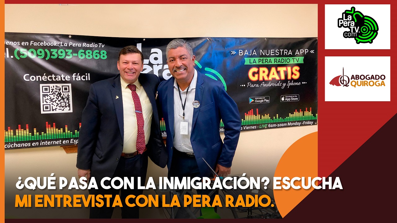 El Abogado Quiroga revela secretos del proceso de inmigración en Estados Unidos 