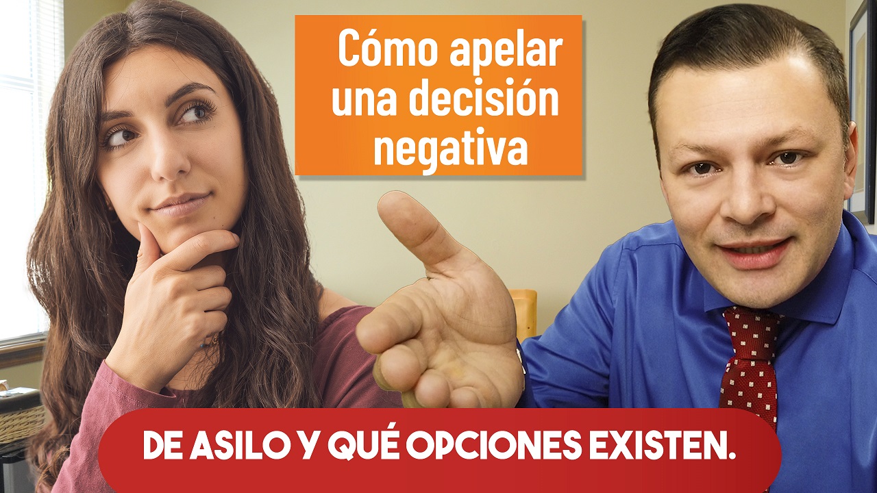 ¿Cómo apelar una decisión negativa de asilo y qué opciones existen? 