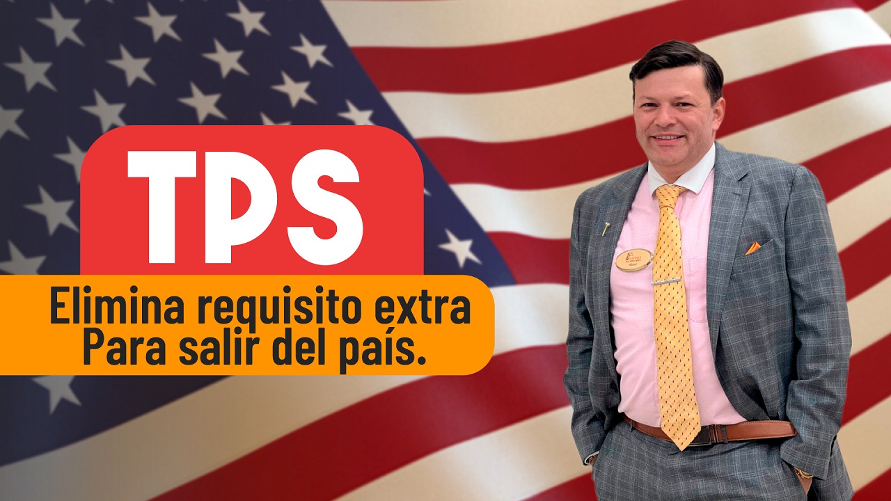 ¡Importante! TPS ha eliminado uno de sus requisitos para salir del país 