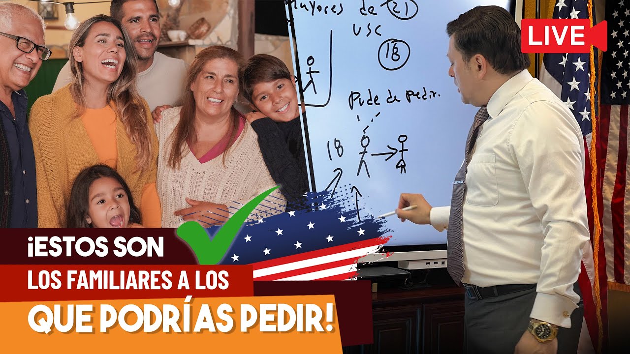 ¿Eres ciudadano? ¡Estos son los familiares a los que puedes pedir! 