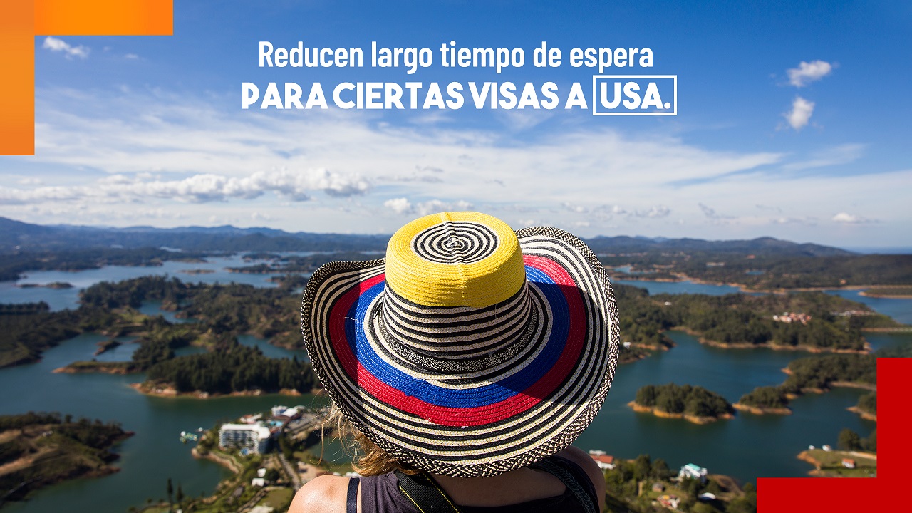 ¡Compatriotas Colombianos! Reducen tiempos de espera para algunas visas estadounidenses 