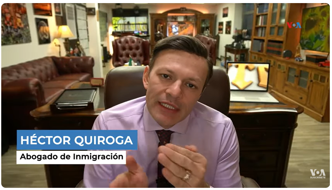 Entrevista en La Voz de América acerca del impacto del regreso de Trump