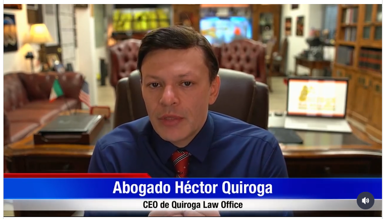 Entrevista en Telemundo Kennewick sobre Video viral arresto ICE