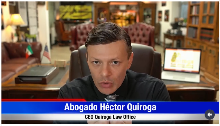 Entrevista en Telemundo Kennewick acerca de suspensión Habeas Corpus