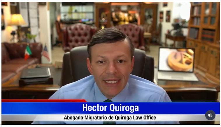 Entrevista en Telemundo Kennewick sobre arrestos en tribunales