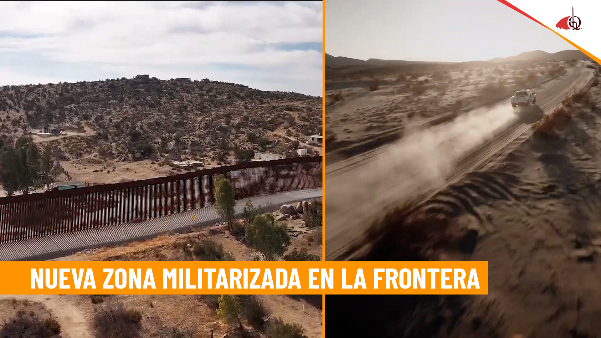 Gobierno de EE. UU. Militariza la frontera de california
