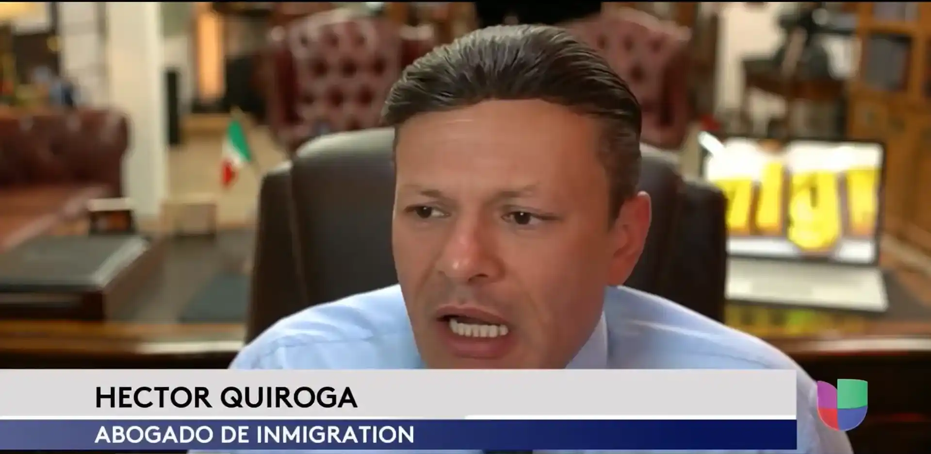 Entrevista en Univisión Kansas acerca de DHS solicitará ADN en trámites migratorios