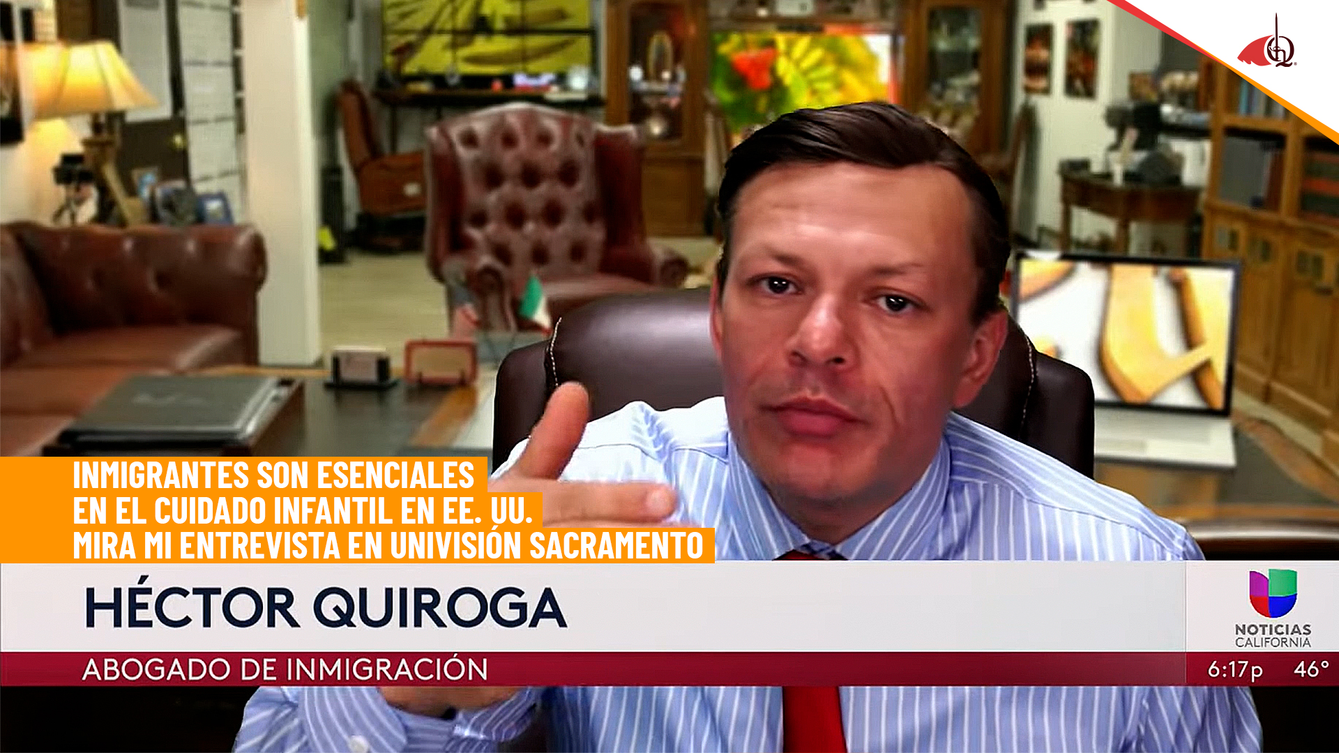 En Univisión: crisis del cuidado infantil por deportaciones.