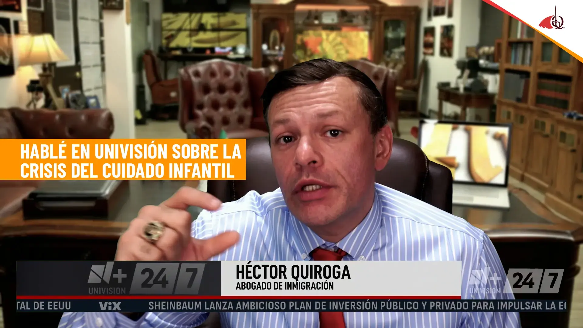 En univisión: La falta de inmigrantes pone en riesgo el cuidado infantil en Estados Unidos