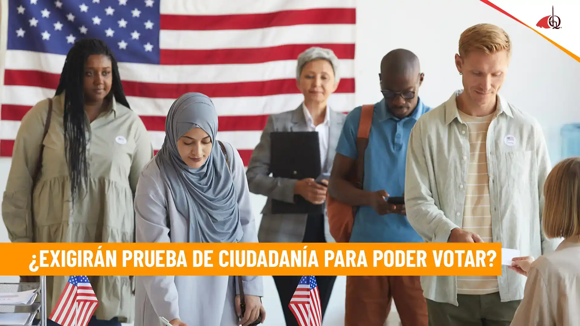 Urna electoral en Estados Unidos en debate por nueva ley que exige prueba de ciudadanía para votar