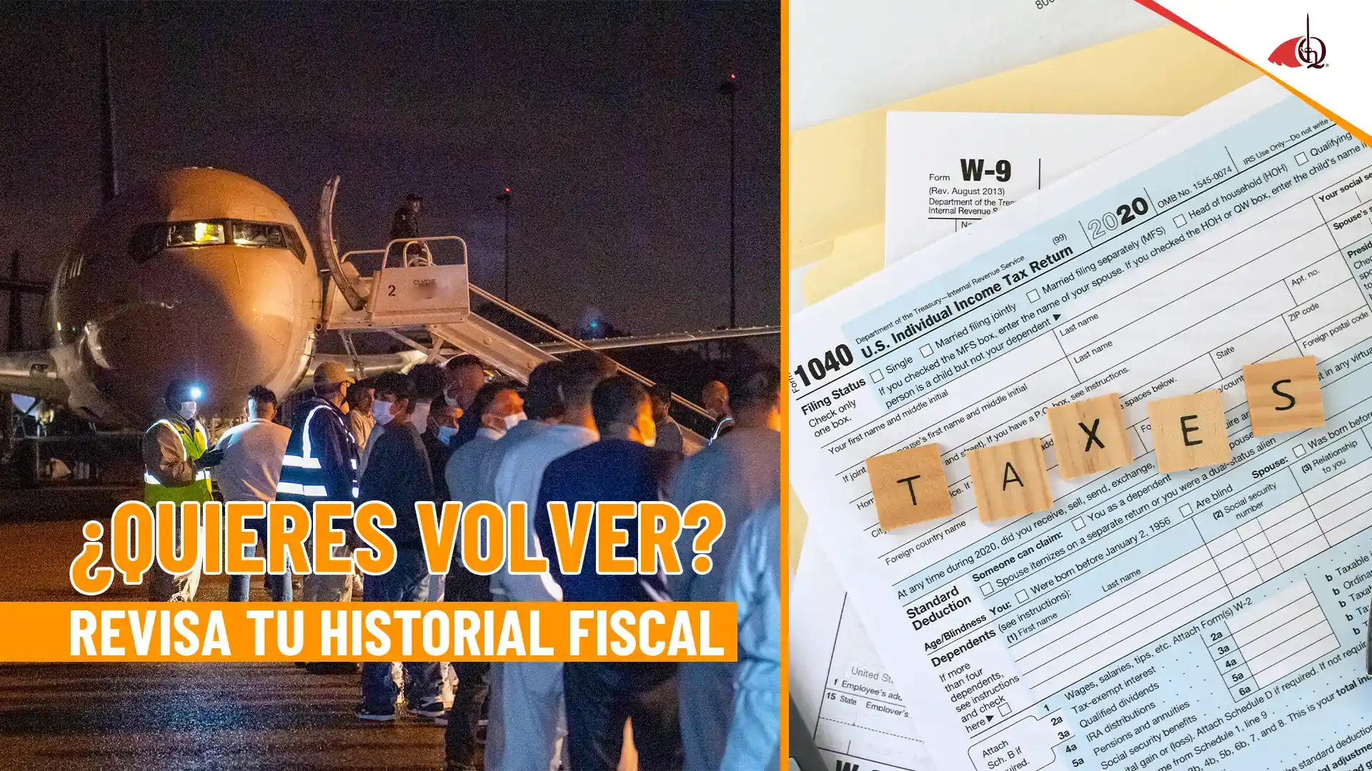 Personas deportadas de Estados Unidos revisando obligaciones con el IRS y pago de impuestos