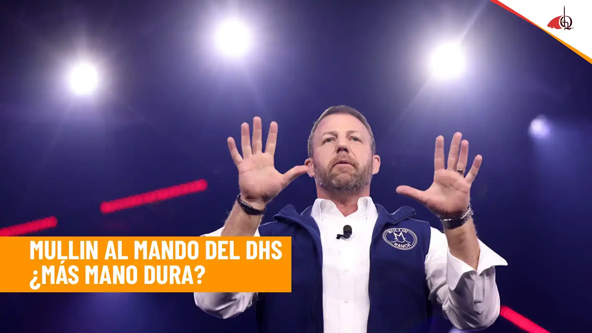 Quién es Markwayne Mullin, el nuevo jefe del DHS y su visión sobre inmigración