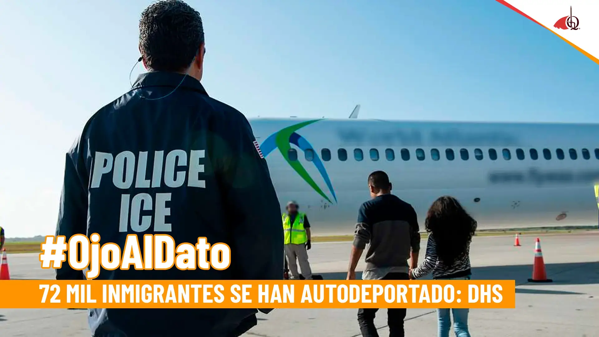 Solo 72 mil inmigrantes han salido de EE. UU. a través del programa de “autodeportación”