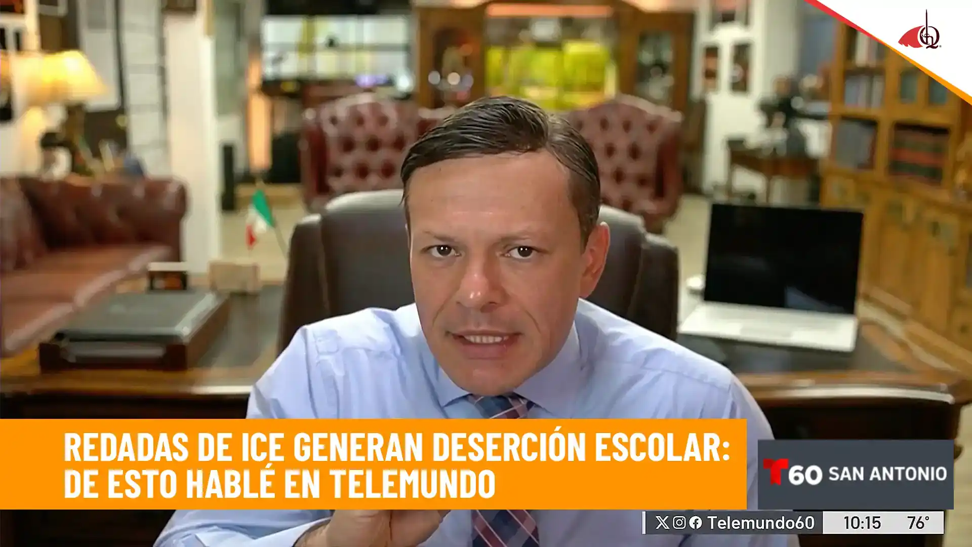 En telemundo: Redadas de ICE generan deserción escolar