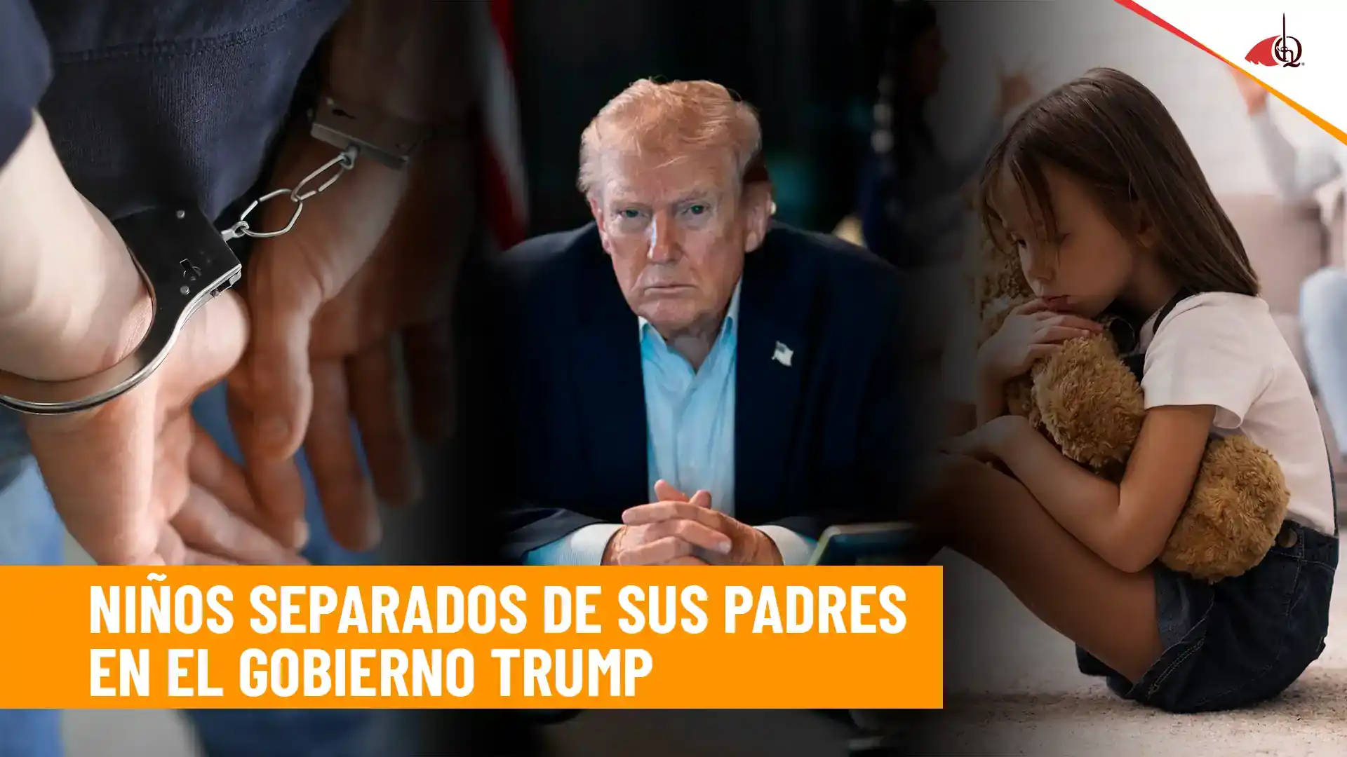 Gráfico que muestra más de 2.4 millones de casos de asilo pendientes en Estados Unidos y el aumento del backlog migratorio