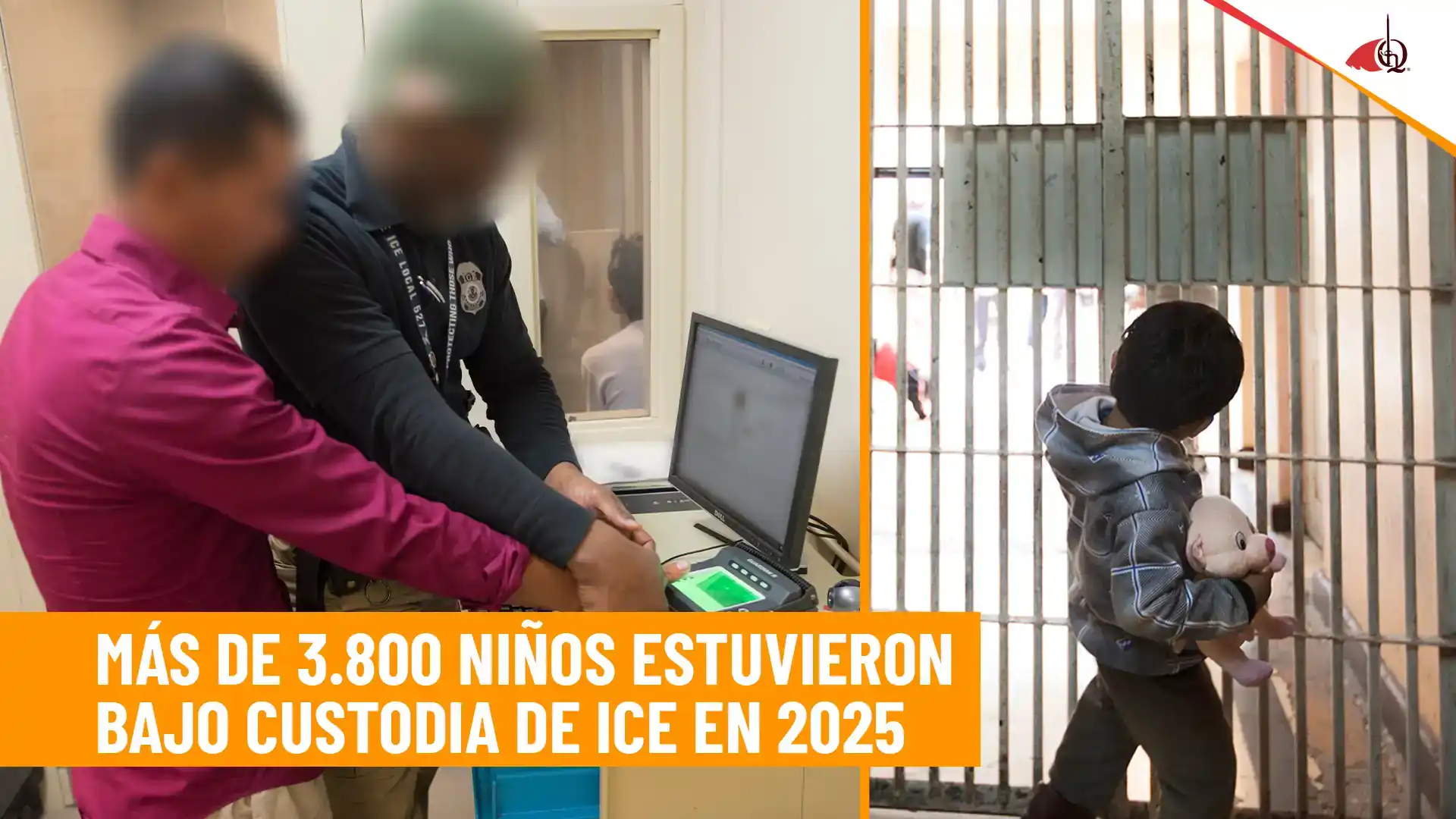 Más de 3,800 niños bajo custodia de ICE en 2025: lo que está pasando en EE.UU.