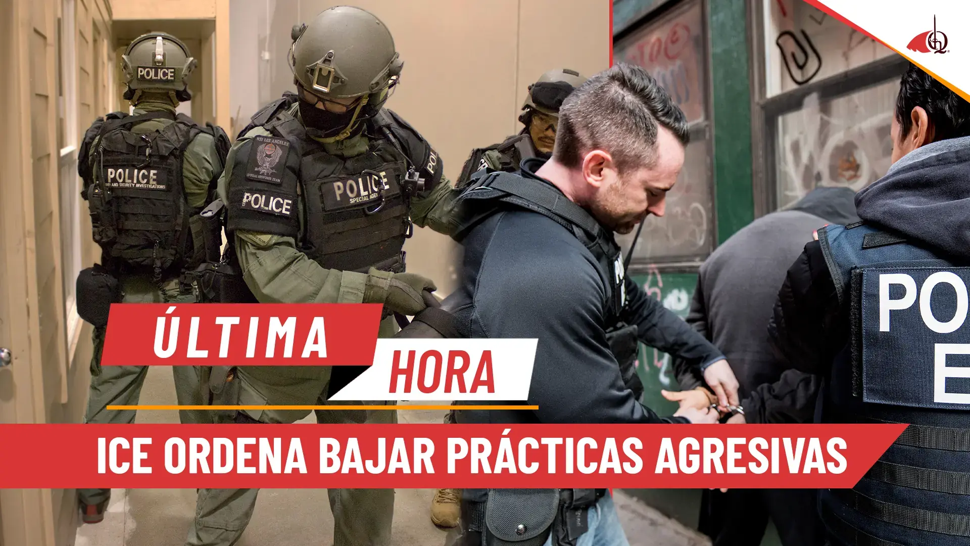 ICE reduce prácticas agresivas en operativos contra inmigrantes