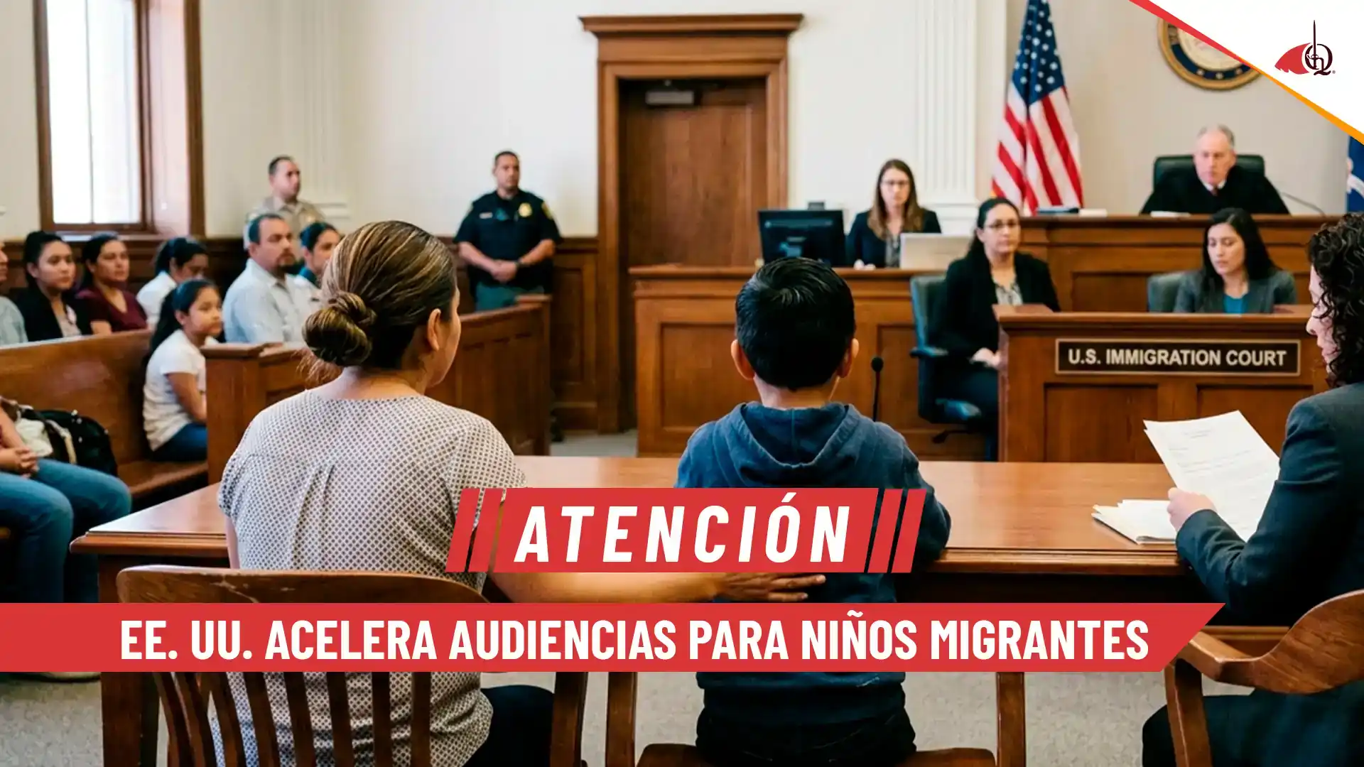 EE.UU acelera audiencias de inmigración para niños