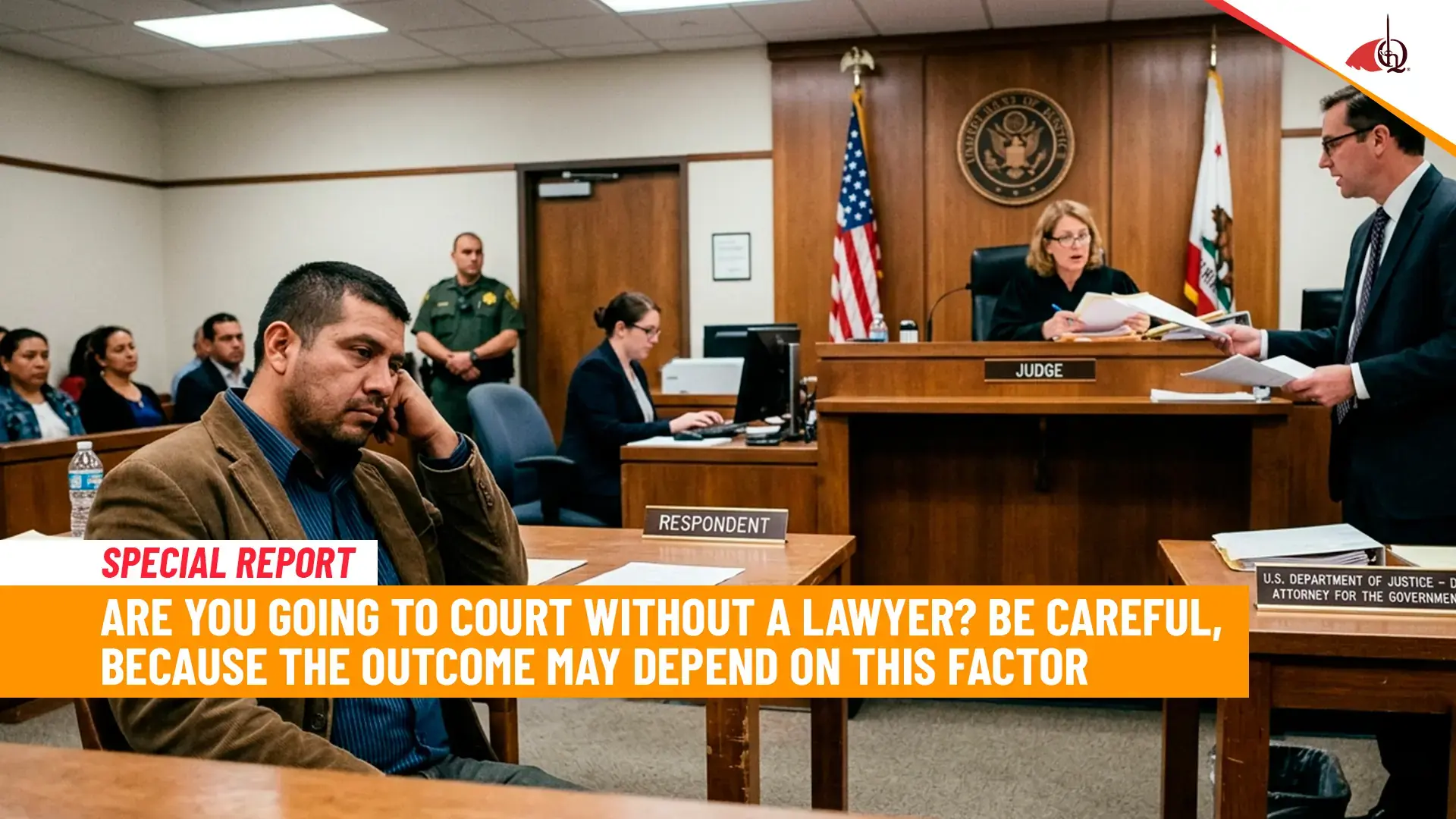 Inequality within migration justice: more than half of immigrants face their case without a lawyer (EN)
