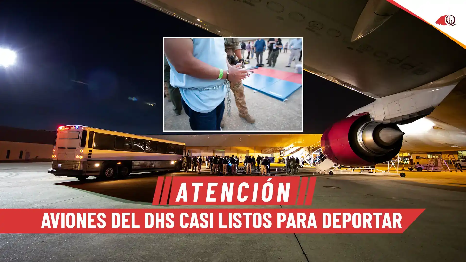 DHS prepara nueva flota de aviones para deportaciones en Estados Unidos