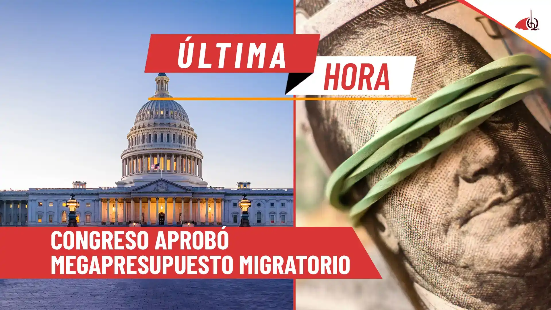 Congreso aprueba megapresupuesto migratorio en Estados Unidos