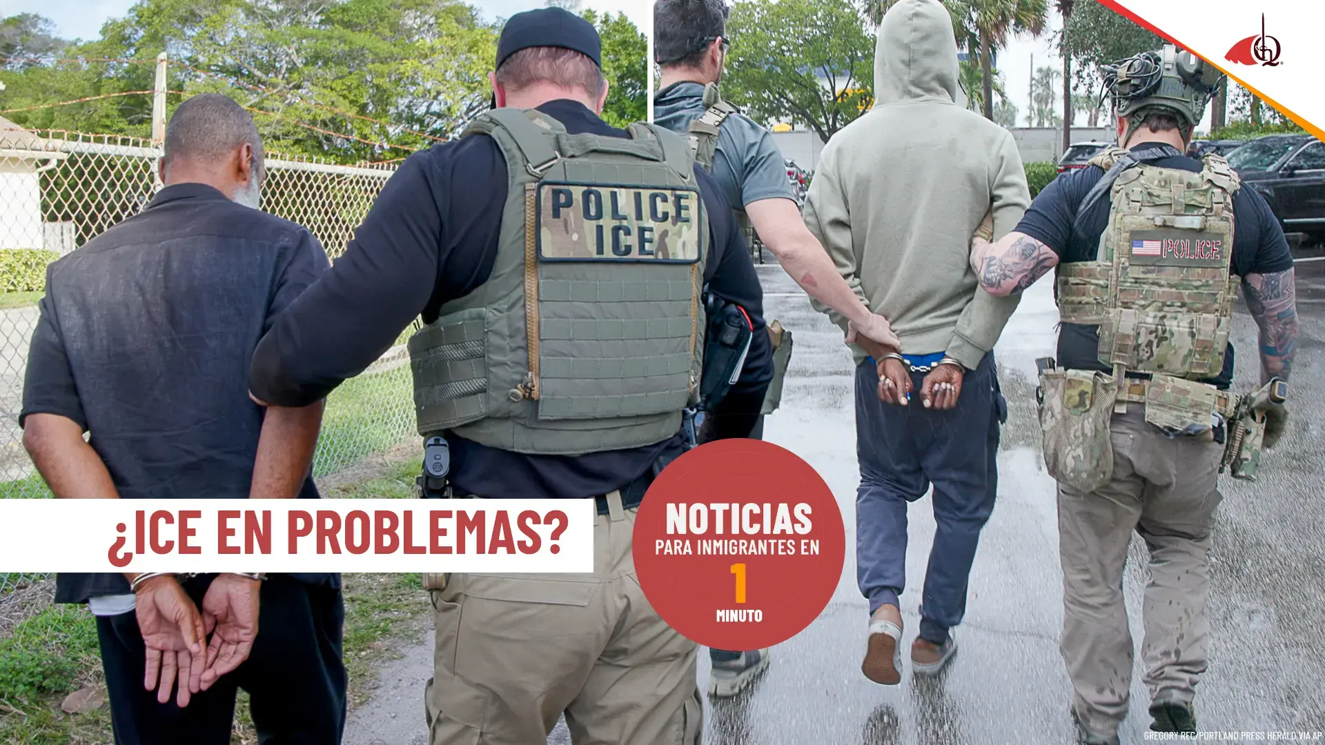Noticias para inmigrantes en 1 minuto: ICE vuelve al centro del debate
