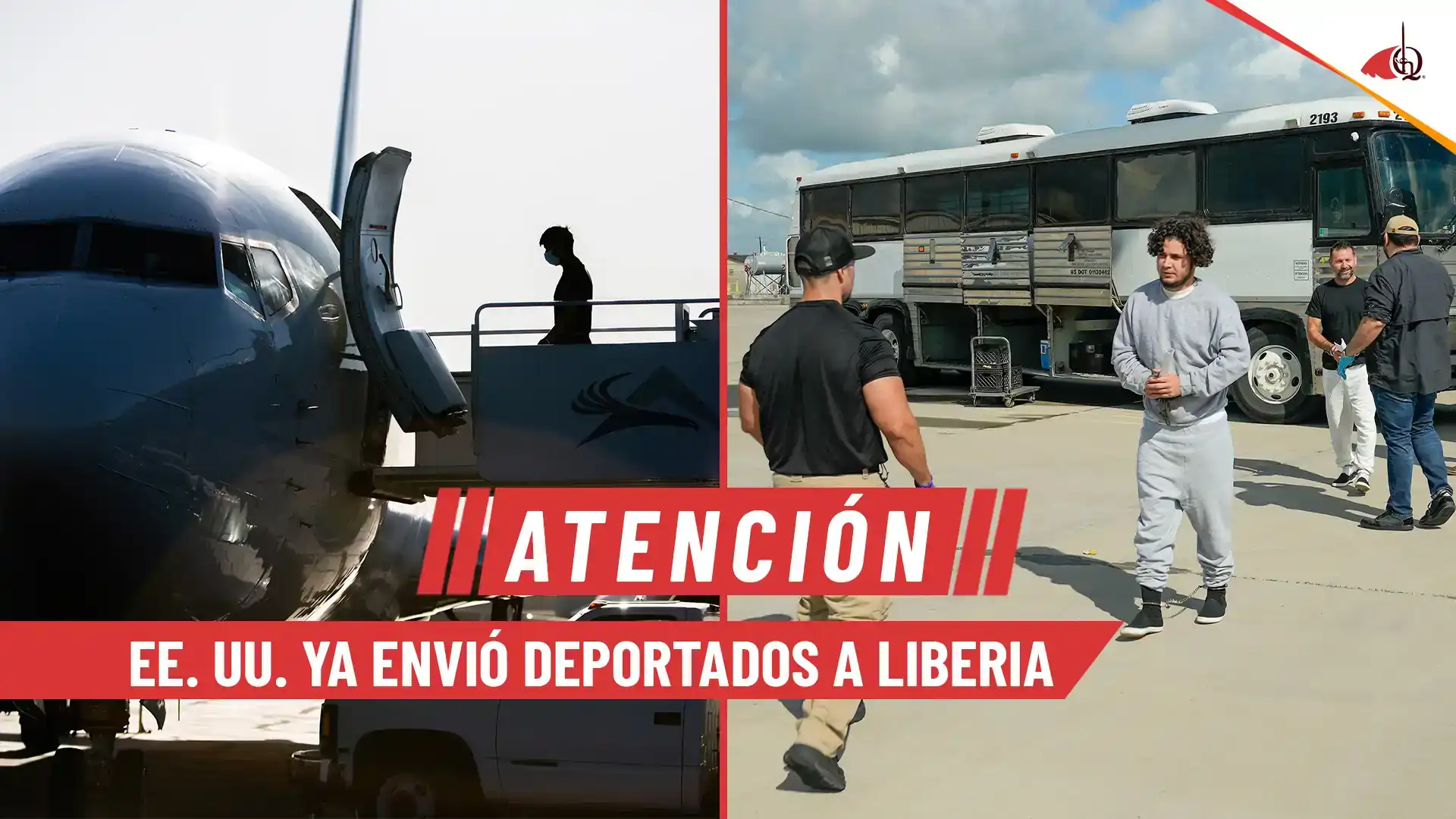 EE. UU. inicia deportaciones a Liberia desde terceros países