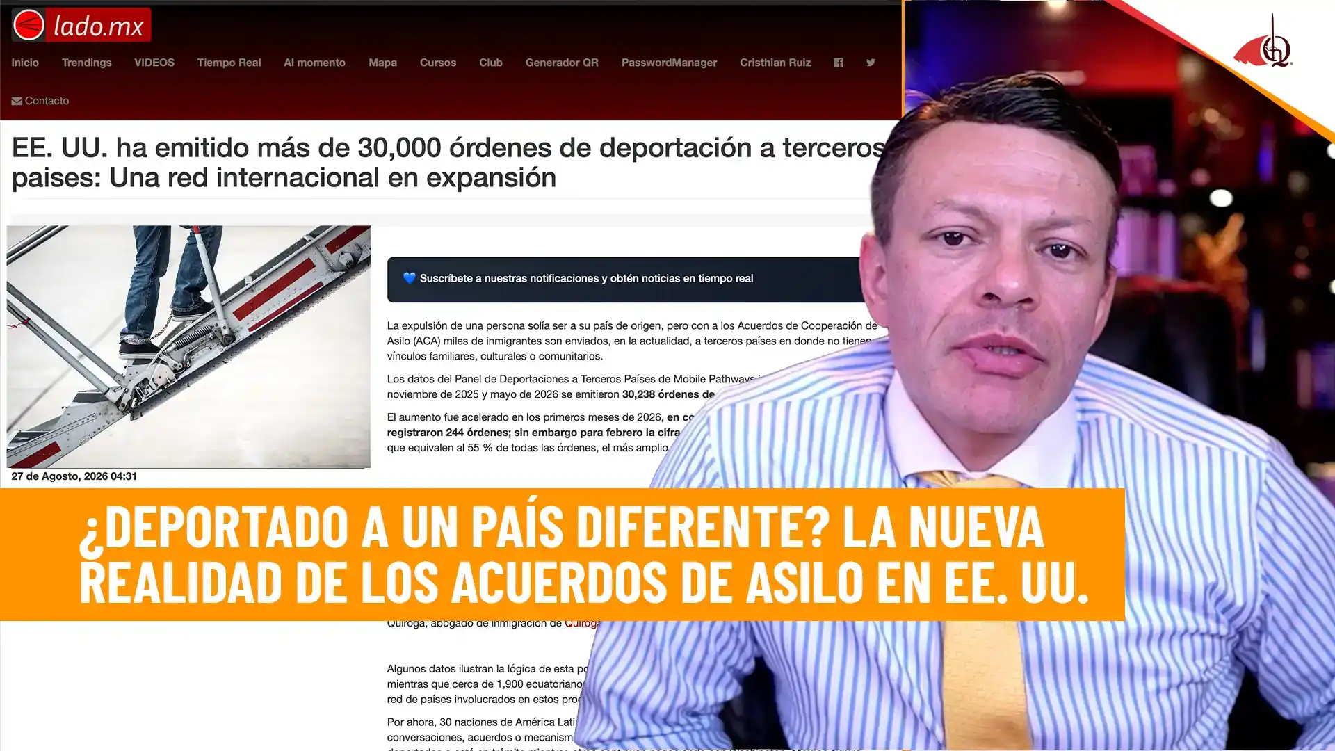 Más de 30,000 deportaciones a terceros países en EE. UU.