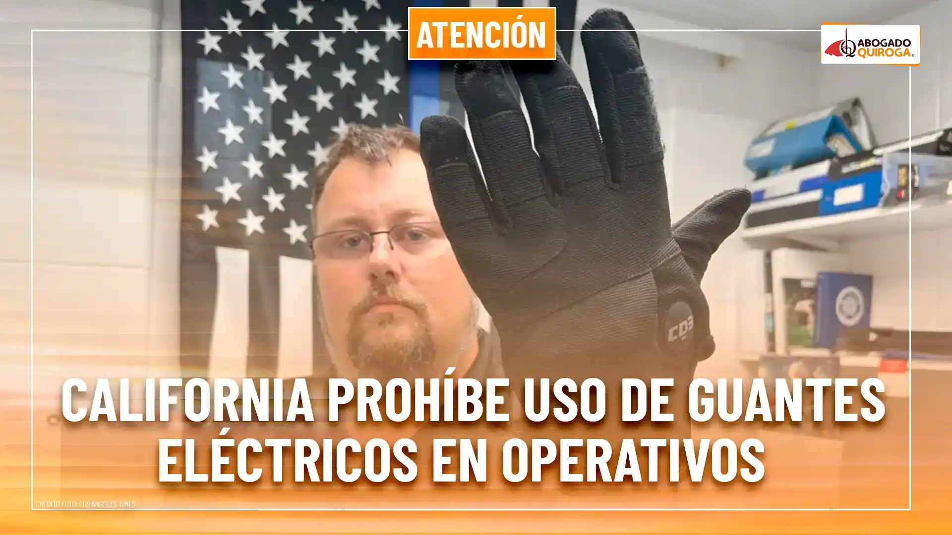 California prohibirá guantes eléctricos en operativos de ICE
