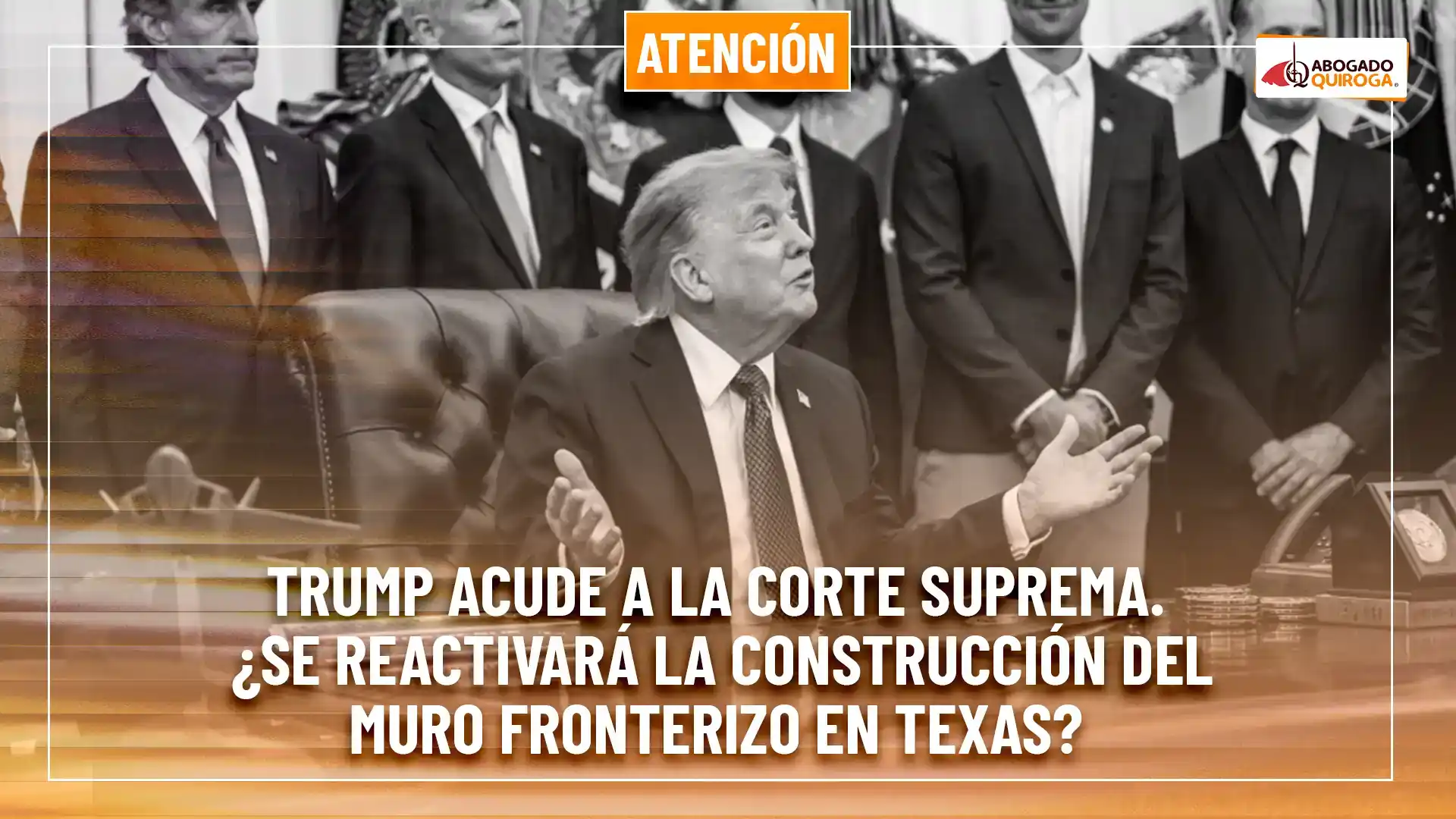 Trump acude a la Corte Suprema para reactivar la construcción del muro fronterizo en Big Bend, Texas